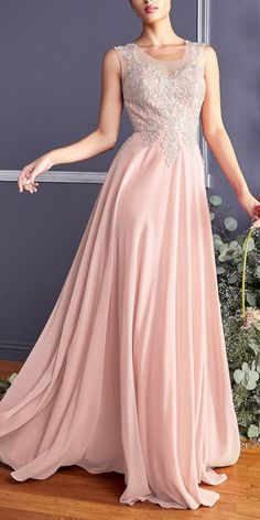 Embellished Bodice Chiffon Dress Peach Bridesmaid, Beautiful Evening Gowns, Formal Evening Gown, Prom Dresses 2017, Beaded Prom Dress, Long Evening Gowns, فستان سهرة, Prom Formal, Gathered Skirt