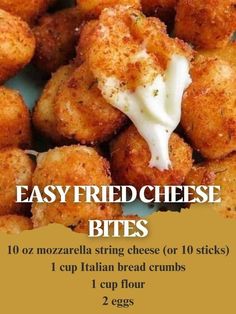 Italian Bread Crumbs, String Cheese, Cheese Bites, Italian Bread, Sweet Snacks Recipes