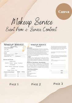 Editable Makeup Contract Template,Freelance Makeup Artist Contract,Makeup Artist,Makeup Contract Template, Cosmetology CANVA TEMPLATE , MUA Makeup Artist Contract, Makeup Contract, Freelance Makeup Artist Business, Makeup Artist Website, Makeup Artist Portfolio, Makeup Artist Makeup, Makeup Artist Kit, Artist Makeup, Freelance Makeup Artist