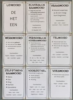 a bunch of cards that have different words on them, and some are in the same language