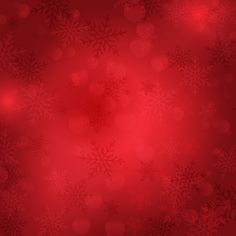 a red christmas background with snowflakes on it