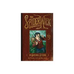 the spiderwick book cover with an image of a young boy