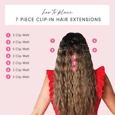 Clip In Hair Extension Install Guide Beach Blonde Highlights, Seamless Clip In Hair Extensions, Glam Seamless, Heat Damaged Hair, Double Drawn Hair, Seamless Hair Extensions, Bronde Balayage, Ice Blonde, Honey Blonde Highlights