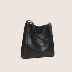 Free U.S. shipping. Style: Commuting , color:Black, suite for season：Spring, Summer, Autumn, Winter ，Anniversary, Going out, Hanging out, Material Genuine Leather, Black Leather Shoulder Main Pocket Tote Bag Black Bucket Bag For Daily Use In Fall, Black Tote Bucket Bag For Fall, Black Bucket Bag For Fall, Fall Soft Leather Black Bag, Black Soft Leather Bags For Fall, Versatile Black Bucket Bag For Fall, Black Shoulder Bag For Fall Shopping, Chic Black Bucket Bag For Fall, Versatile Black Hobo Bag For Fall