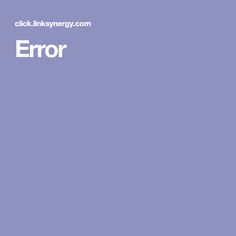 the words error on a purple background