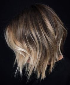 Choppy Cut Wigs with Balayage for Women Caucasian 100% Human Hair Money Piece Balayage Short Hair, Framing Balayage, How To Balayage, Choppy Cut, Balayage Short Hair, Short Hair Designs