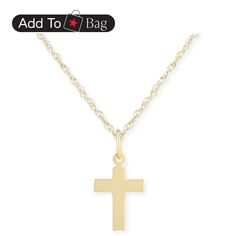 in stock Necklace Set, Cross Necklace, Pick Up, In Store, Buy Online, Yellow Gold, Free Shipping, Gold