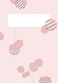 an abstract pink background with circles and lines in the shape of balls on top of each other