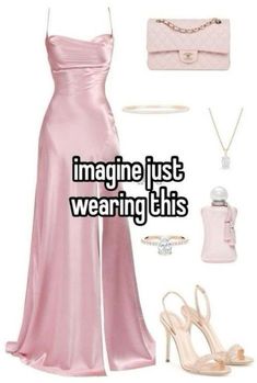 #fashion #whisper #aesthetic Pink Clothing Aesthetic, Pink Girly Outfits, Chanel Outfit, Hoco Dresses, Really Cute Outfits, Just Girly Things