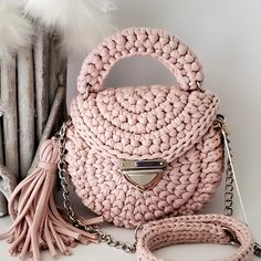 Its Not Chloe , But Its Beautiful, Unique, 100% Handmade, From The Highest Quality Cotton Yarn Bag In Blush Pink Color. New With Tags. In Real Its More Beautiful Than In The Picture. Bag Comes With Beautiful Elegant Tassel, Crossbody Chain, Beautiful Hand. Please Check More Items In My Closet, I Have More Available Colors, Shapes Etc....Www.Mymimiboutique.Com Bags Were Made With Passion And Love Especially For You, Made In Europe, Chic Pink Crochet Bag With Adjustable Strap, Handmade Pink Crossbody Bag, Chic Pink Crochet Shoulder Bag, Pink Bag With Detachable Strap And Round Handle, Pink Bags With Detachable Strap And Round Handle, Chic Pink Crochet Bag For Daily Use, Elegant Handmade Bags With Round Handle, Elegant Handmade Pink Shoulder Bag, Elegant Pink Handmade Shoulder Bag