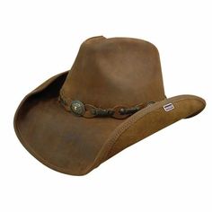 Stetson Leather Western Hat - Roxbury in Rust Best Cowboy Hats, Jack Hat, Black Straw Hat, Horse Western, Hat Bands