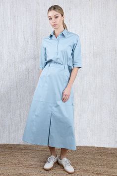 Nue by MunFashion brings you the essence of serene spring days with the "Dusty Seafoam" belted cargo skirt. Its cool tone and sleek design offer a refreshing twist to your style repertoire, perfect for the modern woman on the go.

#NueByMunFashion #SeafoamStyle #CargoSkirt #SpringFashion2024 #BeltedElegance #ContemporaryChic #UrbanSophisticate #WardrobeRefresh #ModernClassics #EffortlessStyle Denim Belt, Contemporary Chic, Cargo Skirt, Knitting Women, Cool Tones, Sea Foam, Exclusive Collection, Modern Classic, Modern Woman