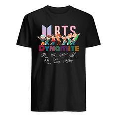 Cozy Store BTS-Chibi Band Music Dynamite signatures Shirt Cozy Store Bts Theory, Fit For Men, Band Music, Bts Chibi, Music Bands, Vintage Shirts, Shirt Color, Black Tshirt, Workout Shirts