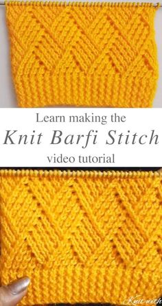 the knitting video course shows how to knit an afghan