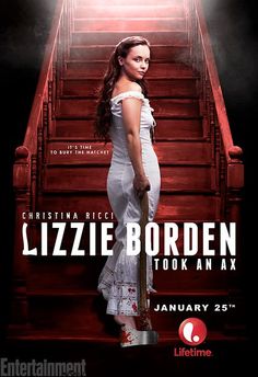 the poster for lizzie bordin took an ax