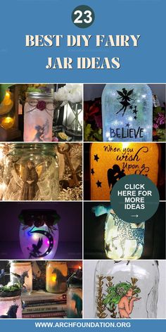 the best diy fairy jar ideas for kids and adults to use in their crafts