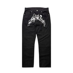 Designed with painted. %100 Handmade Next day shipping. The jean are baggy fit. If you like to dress loosely, get your full size. It is produced in accordance with European patterns. Design Words, Jeans Streetwear, Design Jeans, Streetwear Pants, Baggy Fits, Jeans Fit, Mens Jeans, Denim Jeans, Hand Made