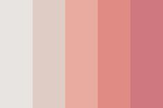 the color palette is neutral and has many different shades to choose from, including pink