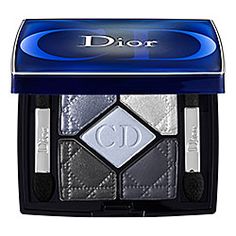 Dior 5-Colour Eyeshadow in BLEU de PARIS 254 (not Incognito)- silver blue shimmer/ silver/ pale blue sheen/ charcoal grey shimmer/ matte midnight blue #sephora Sephora Dior, Dior Eyeshadow, Colour Eyeshadow, Purple Palette, Eyeshadow Set, Color Me Beautiful, Dark Brown Eyes, Perfect Pink, Jennifer Lawrence