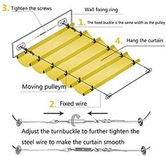 the diagram shows how to install an electric heater