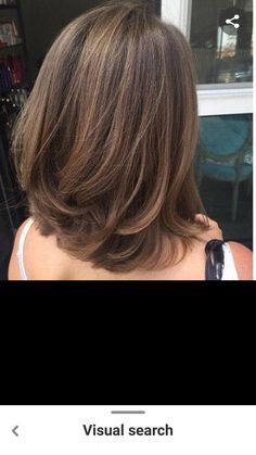 Lower Layer Haircut, Shoulder Length Layered Haircuts For Fine Hair, Hair Cuts For Shoulder Length Hair, Short Hair Cuts For Women Shoulder Length Straight Medium Layered, 90s Long Bob, Long Layered Hair Cut, Bangs Haircut Ideas, Medium Layered Bob Haircuts, Trendy Bangs