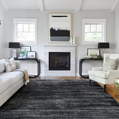 the living room is clean and ready for guests to use it as a focal point