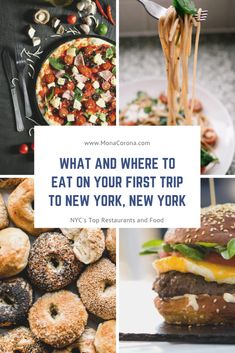 what and where to eat on your first trip to new york