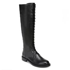 Sam Edelman Womens Nance Leather Tall Knee-High Boots New Without Box Size 6 Zipper Opening Leather Lace-up Boots With Leather Sole For Office, Office Lace-up Leather Boots With Leather Sole, Office Leather Lace-up Boots With Leather Sole, Leather Lace-up Boots With Low Heel And Medium Width, Medium Width Low Heel Leather Lace-up Boots, Leather Lace-up Boots With Low Heel, Fall Leather Lace-up Boots With Low Heel, Fall Lace-up Leather Boots With Low Heel, Round Toe Leather Lace-up Boots For Office