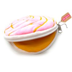 This Concha Pan Dulce Coin Purse is the perfect size for your loose change and other special cositas. Includes a high-quality zipper to keep contents secure. Toss it in your purse or bag. Frontside is pink, backside is light toast. So cute and lifelike, you'll want to take a bite!Details:• Approximately 5.5" Wide x 5" high• Fully lined interior Cute Pink Coin Purse With Zipper Closure, Cute Pink Coin Purse With Zipper, Pink Pouch Coin Purse With Zipper, Loose Change, You Loose, Tote Purse, Pink Color, Coin Purse, Toast