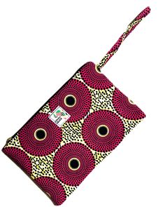 Colorful Ghanian wax print clutch wristlet to leave you hands-free while out-and-about. Holds all the essentials and more. Order it to match your backpack and duffel bag or as a stand-alone accessory. This is your new purse! Size 11” w x 7” h with 8” wrist strap Travel Handheld Bag With Wrist Strap, Handheld Travel Bag With Wrist Strap, Versatile Travel Bag With Wrist Strap, Adjustable Rectangular Travel Clutch, Casual Multicolor Wristlet For Travel, Rectangular Clutch With Cell Phone Pocket, Casual Wristlet With Removable Pouch For Travel, Casual Rectangular Wristlet For Daily Use, Adjustable Wristlet With Removable Pouch For Travel