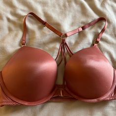 Brand New Without Tags Victorias Secret Very Sexy Push Up Padded Strappy Back Bra 34b Blush Pink New Victoria's Secret Push-up Bra With Adjustable Straps, Low-cut Pink Bra With Lined Body, Pink Low-cut Lined Bra, Low-cut Lined Pink Bra, Victoria's Secret Push-up Bra With Padded Cups, Victoria's Secret Padded Push-up Bra, Victoria's Secret Feminine Bra With Removable Pads, Victoria's Secret Full Coverage Bra With Removable Pads, Feminine Victoria's Secret Bra With Removable Pads