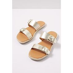 Farrin Sandal Chic Sandals, Metallic Leather, Leather Straps, Espadrilles, Sandals, Leather