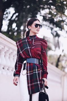 Trent Coat, Look Of The Day, Plaid Fashion, Looks Chic, Fashion Seasons, Elegant Outfit, Winter Style, Look Fashion, Classy Outfits