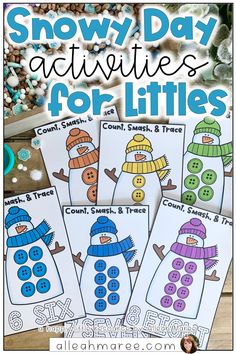 snow day activities for little kids to do with the winter holidays and christmas tree decorations