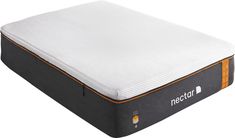 the nectar mattress is made up and ready to be used