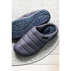 Subu Indoor/Outdoor Slippers | Insulated - Sportique Cozy Outdoor Winter Slippers, Comfortable Gray Outdoor Slippers, Comfortable Gray Slippers For Outdoor, Comfy Outdoor Winter Slippers, Comfortable Outdoor Slippers For Winter, Comfortable Outdoor Winter Slippers, Cozy Outdoor Slip-on Slippers, Relaxing At Home, Indoor Outdoor Slippers