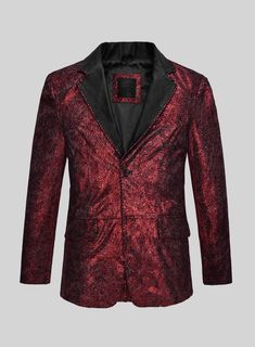 Indulge in the allure of our Twilight Red Medieval Tuxedo Leather Blazer, a garment that embodies timeless charm and sophistication. This resplendent twilight red hue is a statement in itself, effortlessly capturing attention and making a profound fashion statement. #studiosuits #leather #leatherblazer #mensfashion #leathertrend #tuxedoleatherblazer #tailoringservice #leatherwear #classicmenswear #leatherstyle #mensfashionpost Elegant Burgundy Blazer For Party, Elegant Burgundy Party Blazer, Luxury Red Blazer For Parties, Elegant Christmas Party Blazer, Fitted Red Blazer For Festive Occasions, Red Festive Formal Blazer, Luxury Red Blazer For Formal Occasions, Luxury Red Formal Blazer, Red Luxury Blazer For Formal Occasions