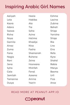 List of Inspiring Arabic Girl Names, including Aaliyah, Lela, Kasra, Adara, Sazwa, and Risha. Rare Arabic Names, Muslim Girls Names Unique, Arabic Last Names, Unique Arabic Girl Names, Arabic Names Girls Baby, Arabic Names With Meaning Unique, Islamic Girls Name, Arabic Girl Names, Islamic Names With Meaning