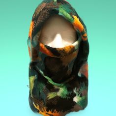 Super Soft Camouflage Fall Animal Silhouettes Fleece Versatile Hood Nwt Fold The Lower Seam Up Into The Inside To Wear As A Full Face Mask Cording Inside With Three Cord Stoppers To Adjust For Size And Comfort For Wearing Different Ways If You Need Something That Repels Water... Simply Treat With Scotchguard Machine Wash Cold With Like Color Tumble Dry Low Warm Balaclava For Fall Outdoor Activities, Hooded Balaclava For Outdoor Fall Activities, Hooded Balaclava For Fall Outdoor Activities, Hooded Fall Balaclava For Outdoor, Multicolor Winter Balaclava For Outdoor Use, Casual Green Balaclava For Outdoor, White Fedora, Messy Bun Hat Crochet, Crochet Messy Bun