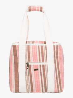 Made of durable cotton canvas, this printed lunch bag has one main zippered compartment for your snacks and drinks, plus a convenient front zip for your on-hand essentials. Women's Lunch Bag Fabric: Printed cotton canvas fabric Compartments: 1 main zip-up compartment Branding: Roxy metal plate Dimensions: 10.6" [H] x 11.4" [W] x 6.7" [D] / 27 [H] x 29 [W] x 17 [D] cm. Composition 50% Cotton, 50% Linen Daily Use Tote Lunch Bag With Zipper, Daily Use Tote Lunch Bag With Zipper Closure, Casual Canvas Lunch Bag For Everyday, Cotton Tote Shoulder Bag For Picnic, Multicolor Canvas Bags With Zipper Pocket, Multicolor Canvas Bag With Zipper Pocket, White Lunch Bag With Zipper For Daily Use, White Lunch Bag With Zipper For Everyday Use, White Lunch Bag With Zipper Closure For Everyday Use