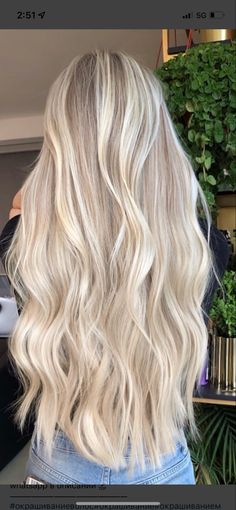 Platinový Blond, Blonde Hair Goals, Perfect Blonde Hair, Bright Blonde Hair, Summer Blonde Hair, Icy Blonde Hair, Dyed Blonde Hair, Creamy Blonde, Light Blonde Hair