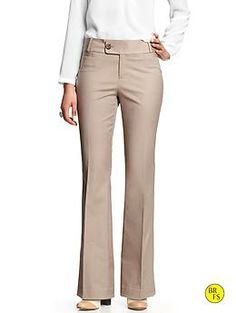 Chic Mid-rise Bottoms With Button Zip Fly, Wide Leg Workwear Bottoms With Zip Fly, Wide Leg Bottoms For Workwear With Zip Fly, Fall Button Closure Bottoms, Versatile Bottoms With Zip Fly For Spring, Versatile Spring Bottoms With Zip Fly, Fall Workwear Bottoms With Button Zip Fly, Spring Workwear Bottoms With Button Zip Fly, Straight Pants For Workwear With Button Zip Fly