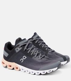 Discover great products at the best prices at Dealmoon. Cloudflow sneakers. Price:$85.60 at Mytheresa Waterproof Running Shoes, Theatre Photography, Waterproof Sneakers, Bag Women Fashion, On Running, Beauty Clothes, Black And Pink, Sketchers Sneakers, Outdoor Outfit