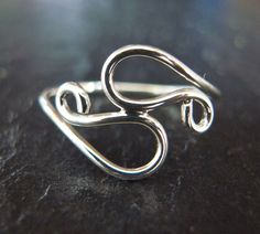 Sterling Silver Wave Ring by Scape on Etsy https://www.etsy.com/listing/61943369/sterling-silver-wave-ring Silver Smithing, Dragonfly Ring, Wide Silver Ring, Wave Ring, Pattern Ring, Handmade Jewelry Designs