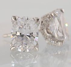 Round Cut Diamond Earrings, Diamond Earrings Studs Round, Asscher Cut Diamond, Emerald Cut Diamond, Asscher Cut, Round Diamond Engagement Rings, Ladies Diamond Rings, White Gold Diamond Rings, Oval Cut Diamond