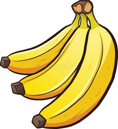 Cartoon bananas royalty free illustration Banana Picture, Cartoon Banana, Fruit Clipart, Fleurs Diy, Fruit Picture, Banana Art, Fruits Images