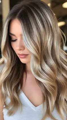 Blonde Hair With Dimension And Shadow Root, Highlights Light Brown Hair Blonde, Soft Brown And Blonde Hair, Winter Blonde Hair Highlights, Dirty Blonde To Brown, Fall Blonde Balayage Honey, Lived In Warm Blonde, Warm Blonde With Shadow Roots, Dark Blonde Hair With Lowlights