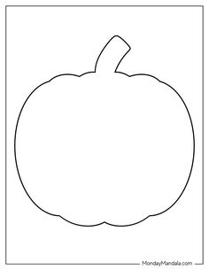 a pumpkin cut out into the shape of a square, black and white photo with an outline