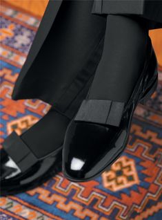 The Pump in Black Patent - The Ben Silver Collection Luxury Men's Business Shoes With Pointed Toe, Elegant Patent Leather Loafers With Glossy Finish, Classic Glossy Finish Formal Loafers, Formal Patent Leather Loafers With Glossy Finish, Classic Black Loafers With Glossy Finish, Classic Black Glossy Loafers, Black Glossy Finish Loafers For Formal Occasions, Formal Black Loafers With Glossy Finish, Black Glossy Loafers For Formal Occasions