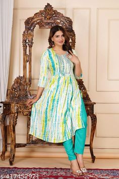 Palazzo Set, Beautiful Dress Designs, Straight Kurta, Simple Dress, Viscose Rayon, Traditional Wear, Rayon Fabric